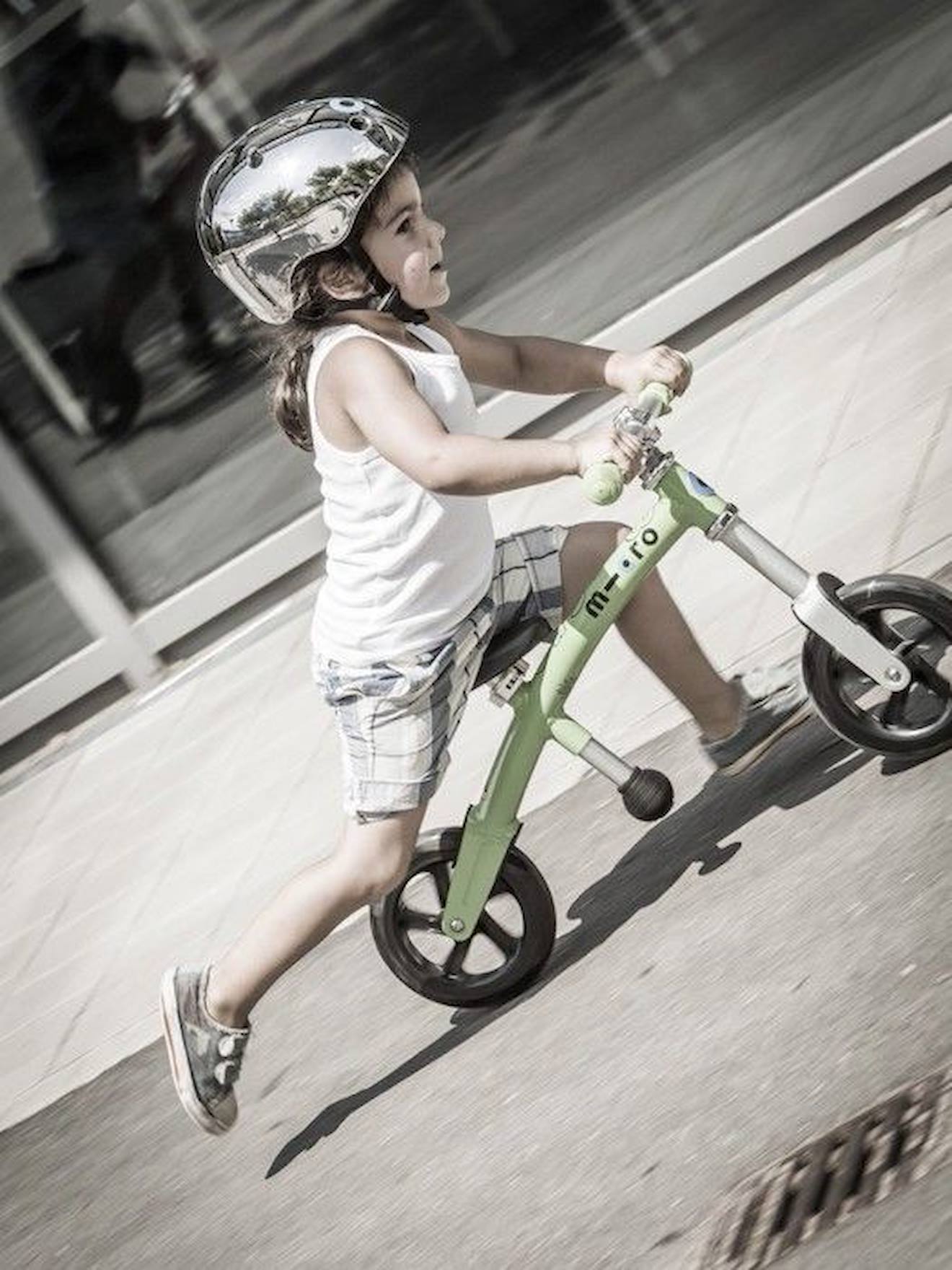 Draisienne enfant MICRO G-Bike Vert - Apprentissage de la mobilité
