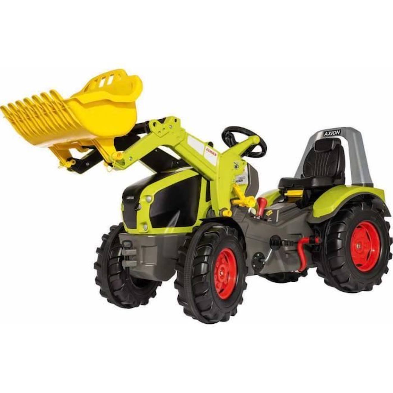 Tracteur À Pédale - Rolly Toys - X-trac Premium Claas Axion 960 - Chargeur Et Changement De Vitesse 