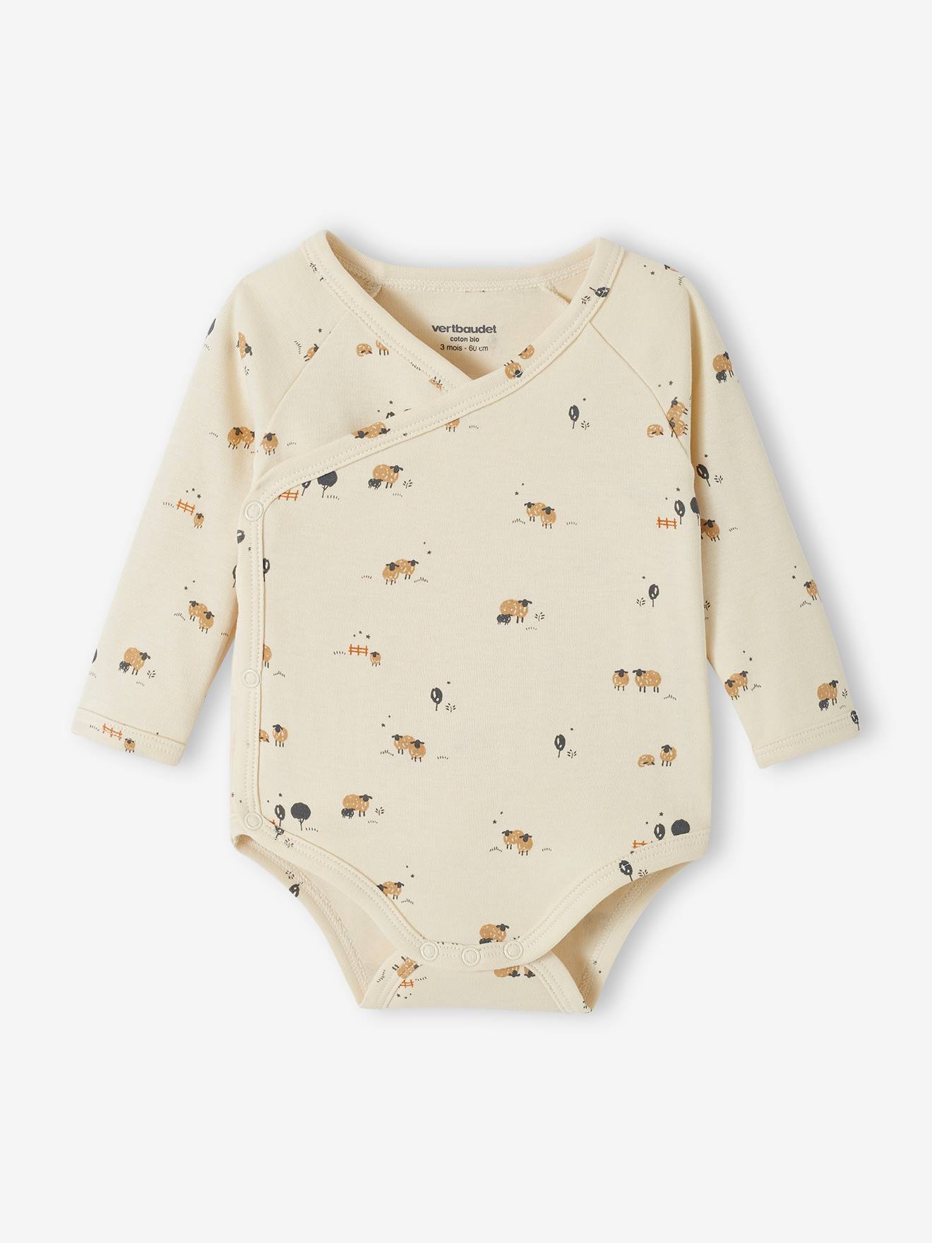 Lot Bodies Naissance Vertbaudet Lot De 5 Bodies Bébé Fille Ouverture Américaine Bodies Naissance Coton Bio