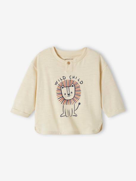 Bébé-T-shirt, sous-pull-T-shirt motif animal bébé manches longues