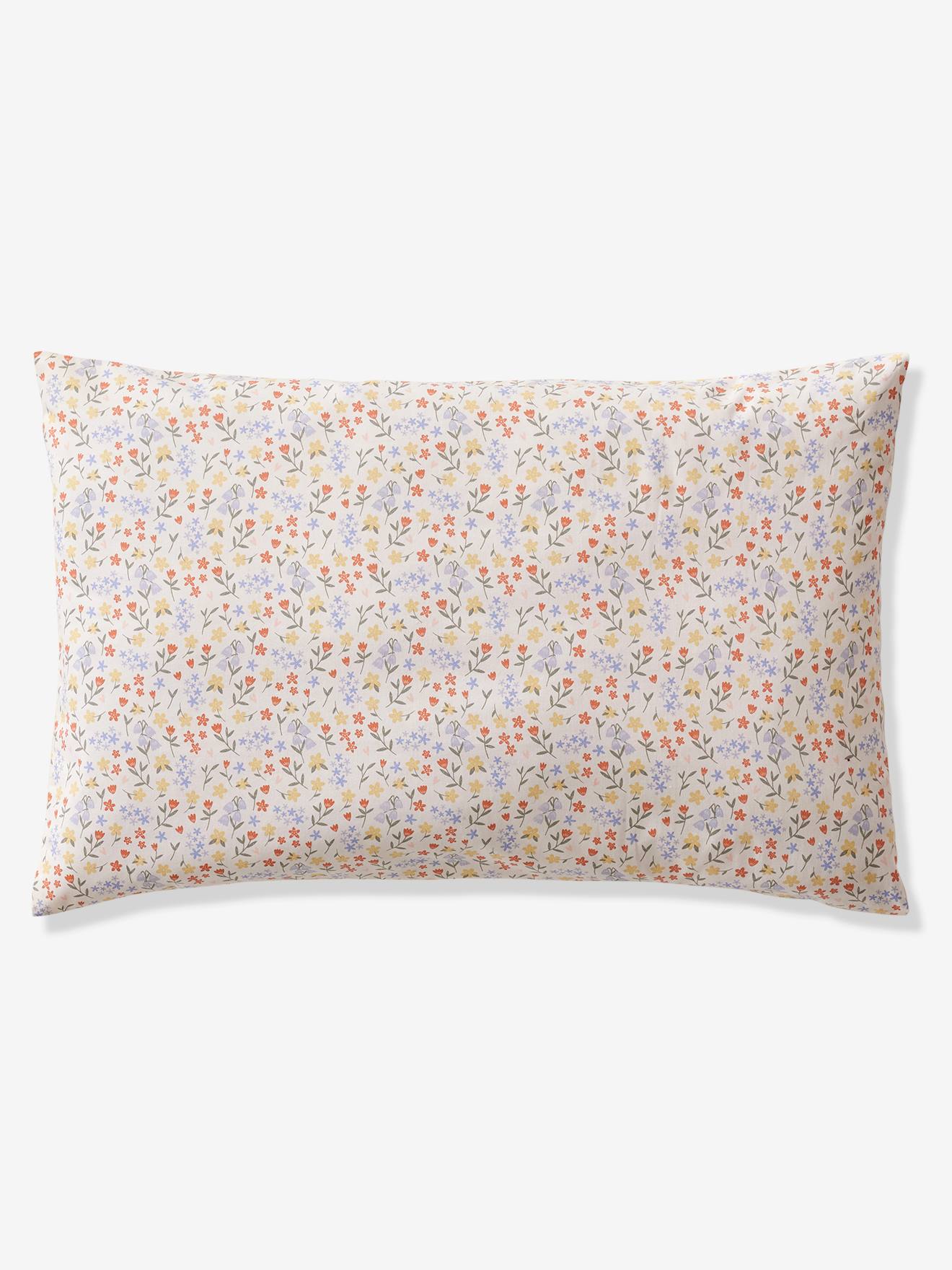 Vertbaudet - Taie d'oreiller réversible bébé GIVERNY multicolore