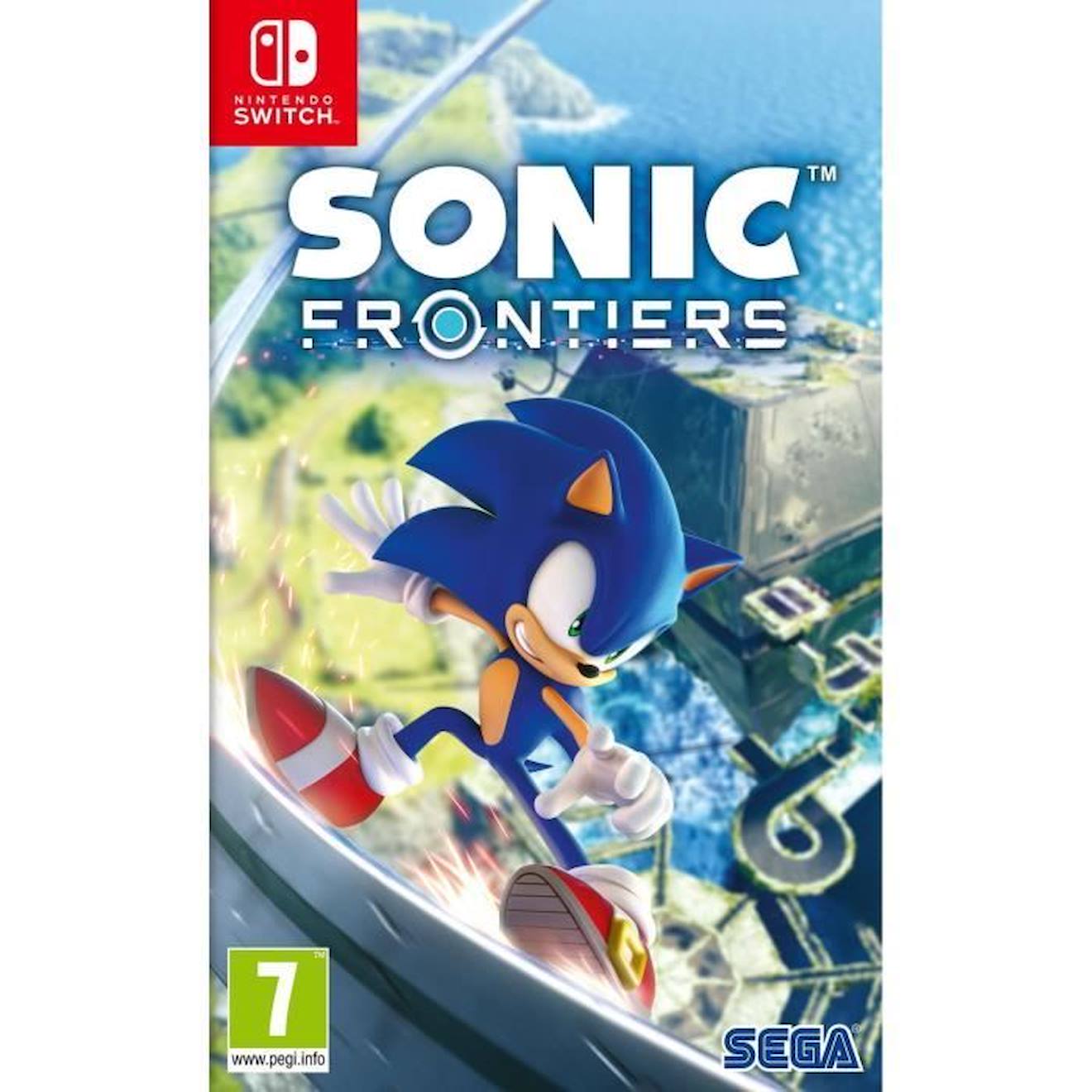 Sonic Frontiers Jeu Switch Blanc