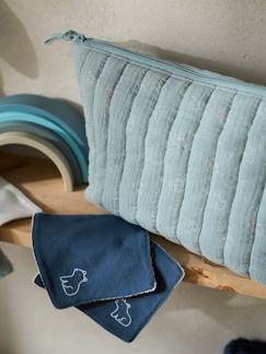 Puériculture-Trousse de toilette en gaze de coton