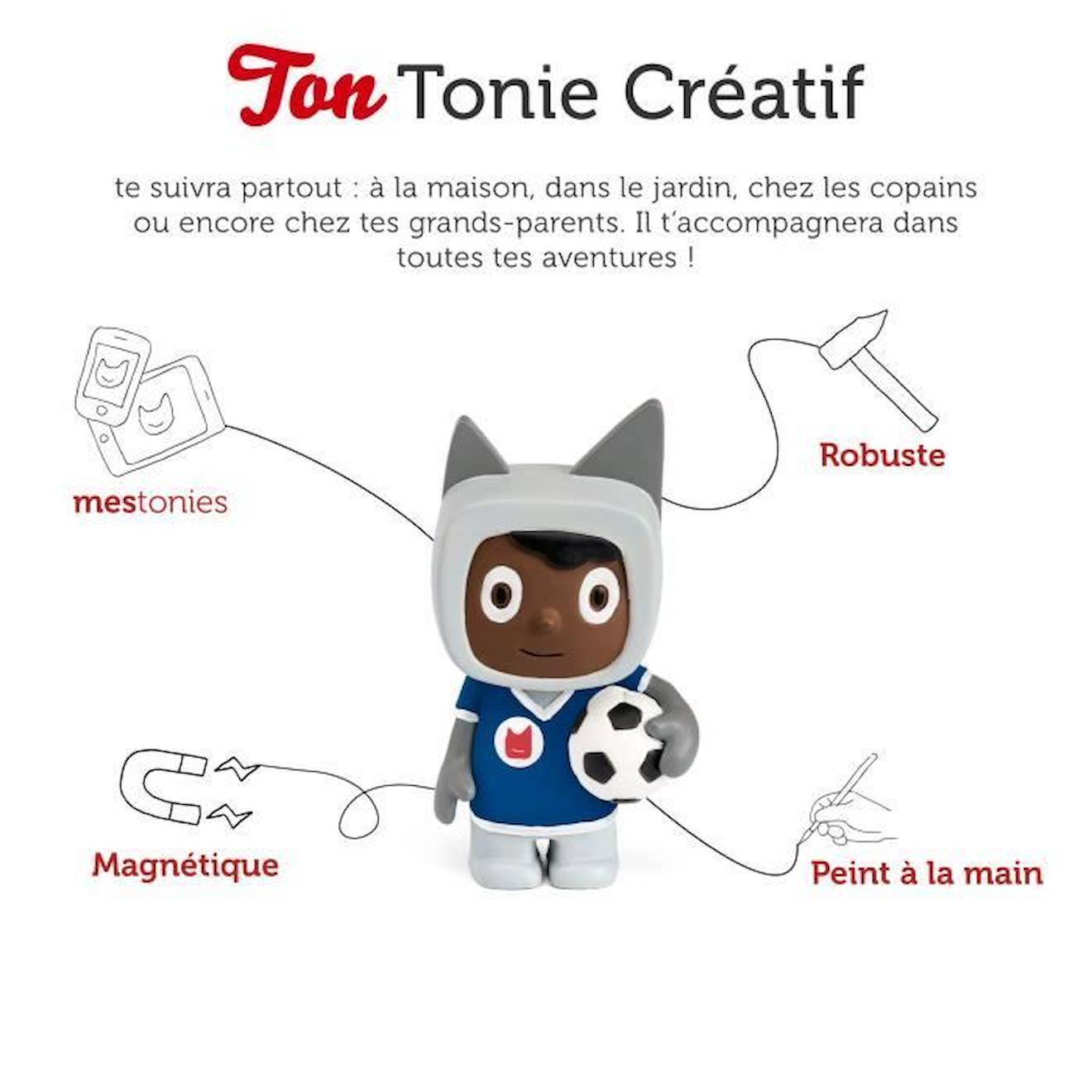 Tonies® - Figurine Tonie Créatif - Joueur De Foot - Figurine Audio