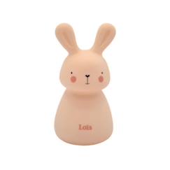 Veilleuse lapin «Lois» de Olala® couleur Jaune - Veilleuse LED 1 watt, autonomie 12 heures et minuteur 15min [Veilleuse pour enfant]  - vertbaudet enfant