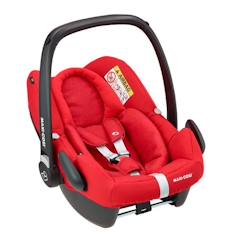 Cosi MAXI COSI Rock, siège auto bébé i-Size,isofix, Groupe 0+, Avec réducteur, De la naissance à 12 mois, 0-13kg,Nomad Red  - vertbaudet enfant