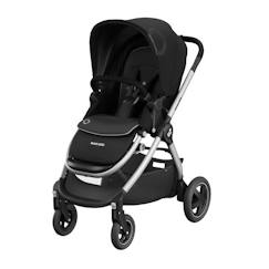 MAXI-COSI Poussette citadine naissance confort Adorra2, 4 roues, Essential Black  - vertbaudet enfant