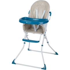 -BEBECONFORT Kanji Chaise haute bébé, ultra compacte et pliable, De 6 mois à 3 ans (15kg), Happy day