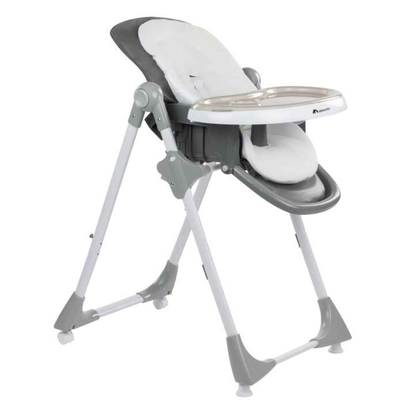 Chaise haute évolutive Beta+ 3 en 1 white - Made in Bébé