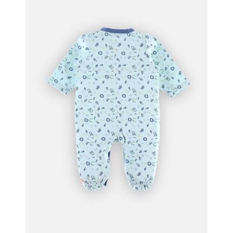 Pyjama dors-bien en jersey imprimés BLEU 2 - vertbaudet enfant 