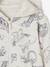 Sweat à capuche zippé motifs animaliers garçon beige chiné 3 - vertbaudet enfant 