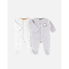 -Set de pyjamas 1 pièce - Noukie's - Velours - 2 pièces - Mixte - Bébé