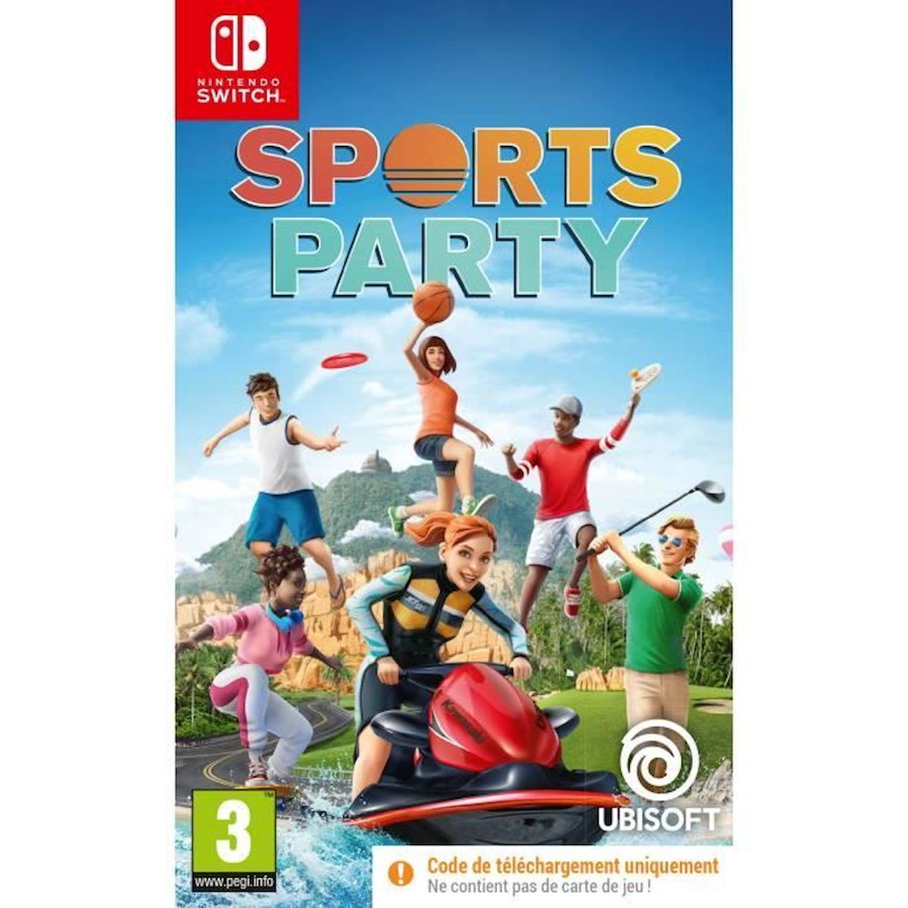 Sports Party Jeu Switch (code De Téléchargement) Rouge