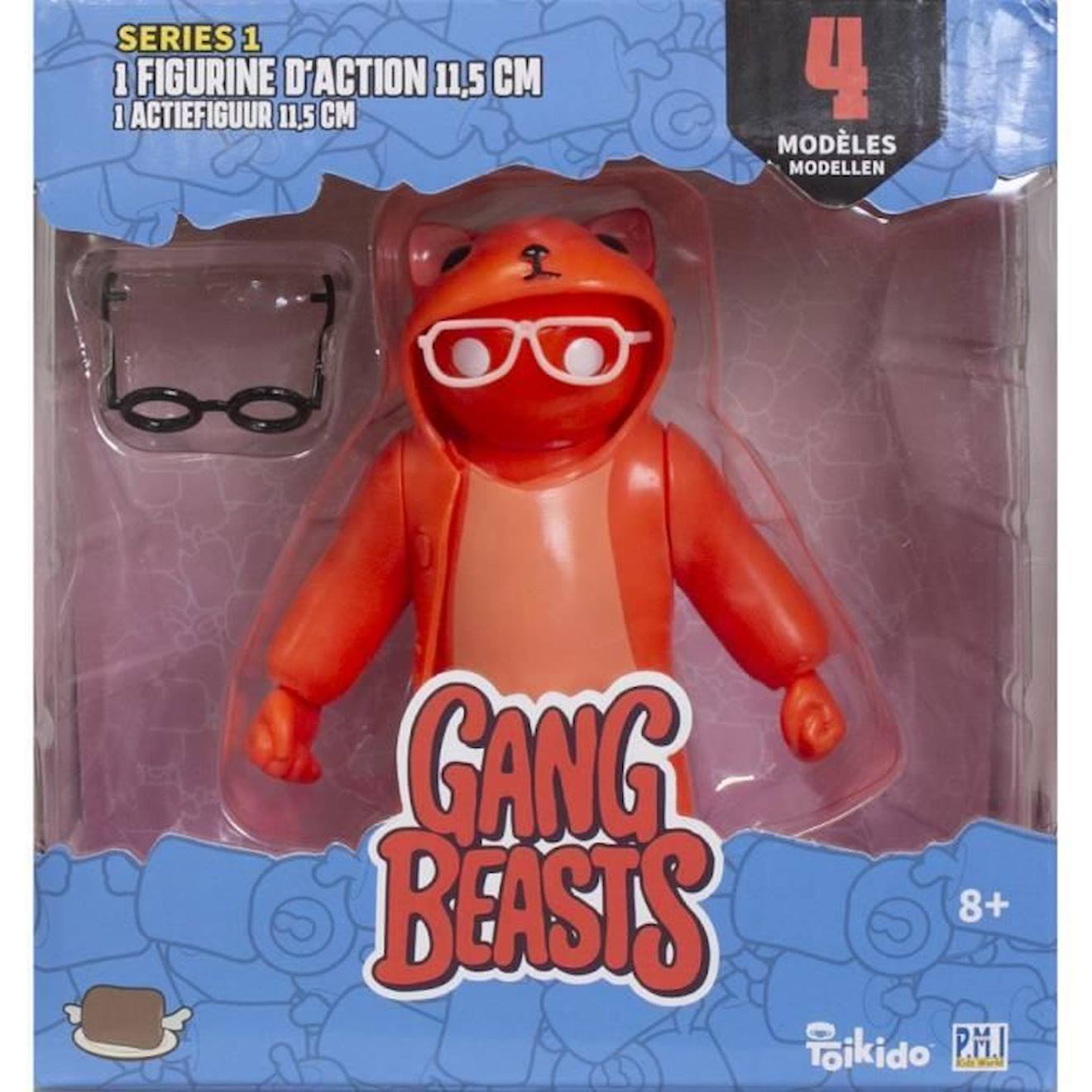 Gang Beasts® - 1 Figurine Articulée De 11,5 Cm - Lot #1 - Figurines De Collection - Jeux Vidéos - La