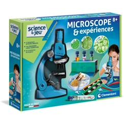 Clementoni - Sciences et Jeu - Super Microscope Professionnel - 8 ans et +  - vertbaudet enfant