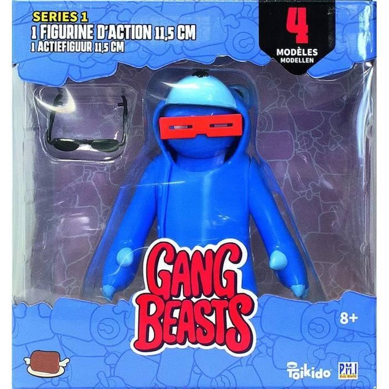 Gang Beasts® - 1 Figurine Articulée De 11,5 Cm - Lot #2 - Figurines De Collection - Jeux Vidéos - La
