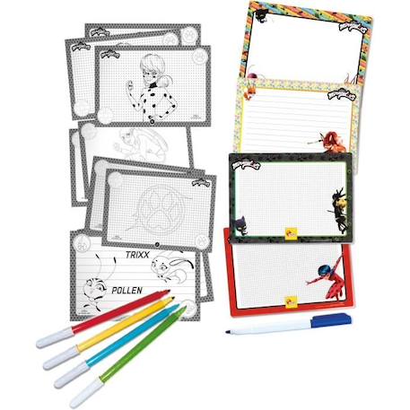 Ecole de dessin - Miraculous drawing school - Kit complet pour apprendre à dessiner - LISCIANI ROUGE 4 - vertbaudet enfant 