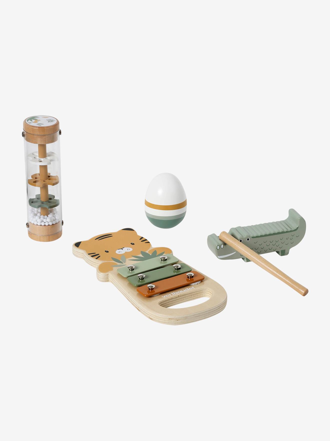 Set d'éveil musical en bois FSC® bois (Vertbaudet) - Image 2
