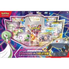 Jouet-Jeux de société-Jeux classiques et de réflexion-Coffret Premium Pokémon Écarlate et Violet - 10 cartes promo + 7 boosters