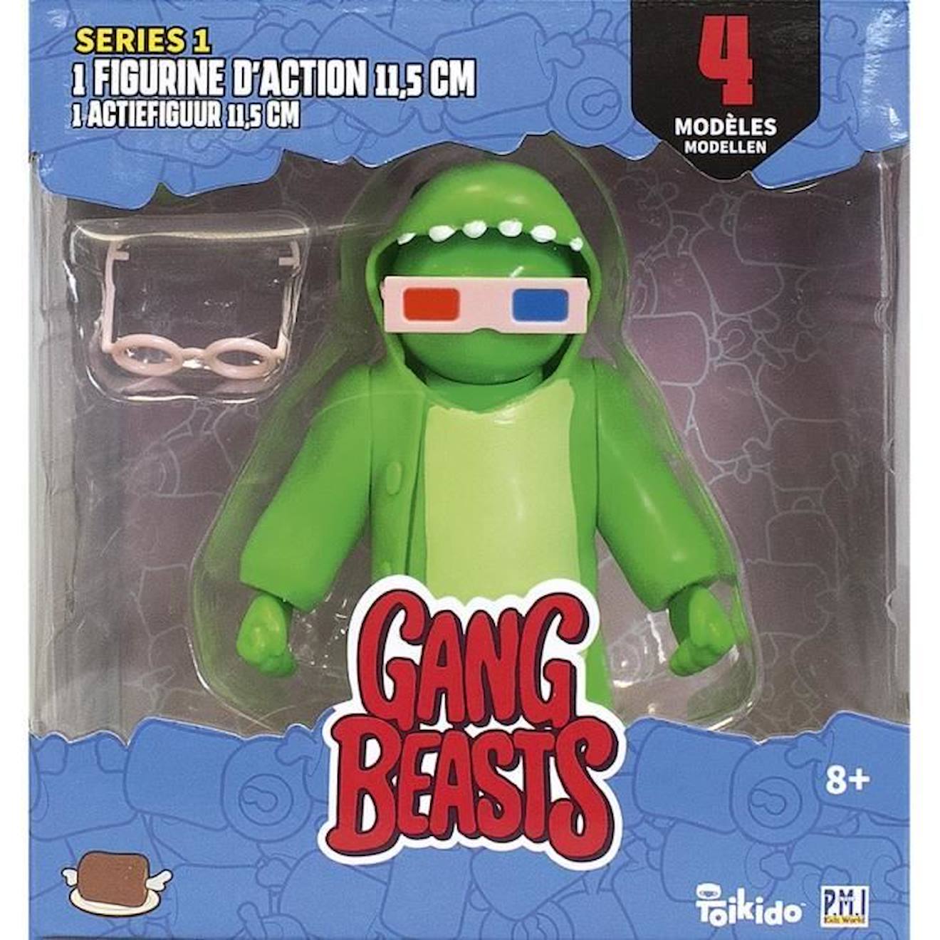 Gang Beasts® - 1 Figurine Articulée De 11,5 Cm - Lot #3 - Figurines De Collection - Jeux Vidéos - La