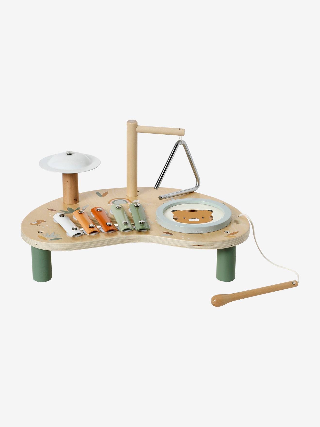 Mini table d'activités musicale en bois FSC® tanzanie (Vertbaudet) - Image 2