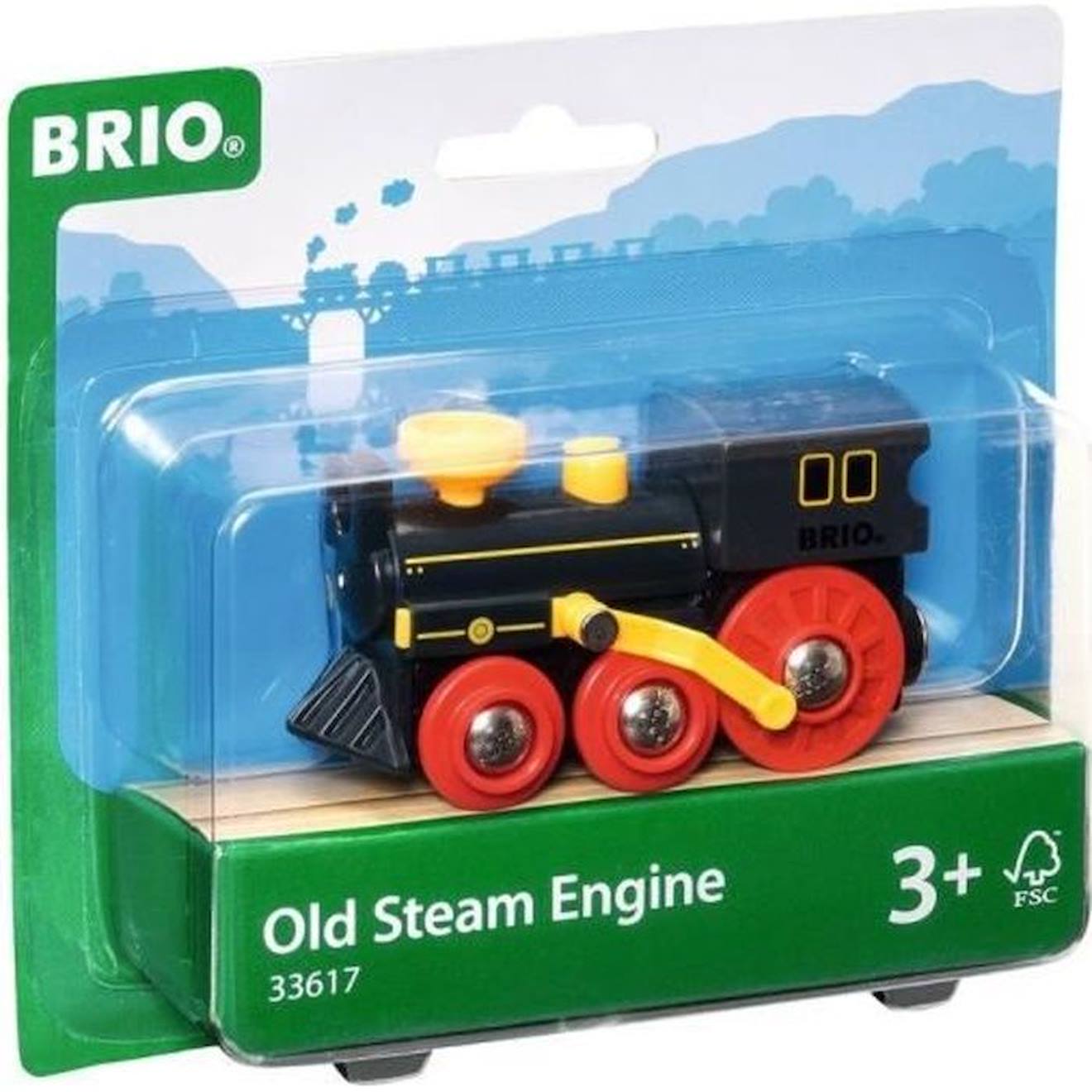 Brio World Locomotive a piles a vapeur - Accessoire Circuit de