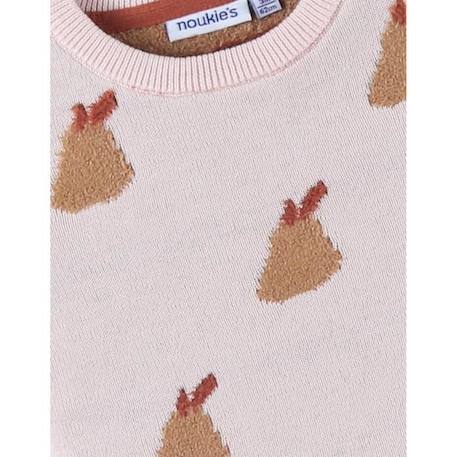 Pull en tricot jacquard motif poires ROSE 3 - vertbaudet enfant 