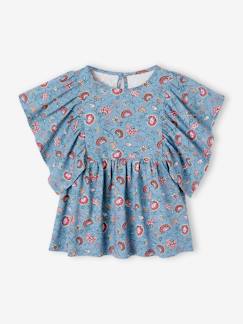 -Tee-shirt blouse fille