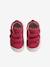 Chaussures premiers pas bébé scratchs bordeaux+fuchsia+jaune pâle+marine+or+rose 9 - vertbaudet enfant 