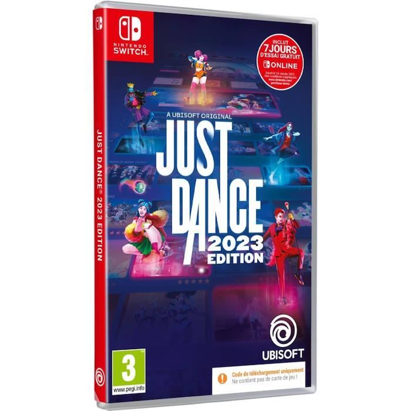 Just Dance 2023 Edition Code In Box Jeu Switch Blanc