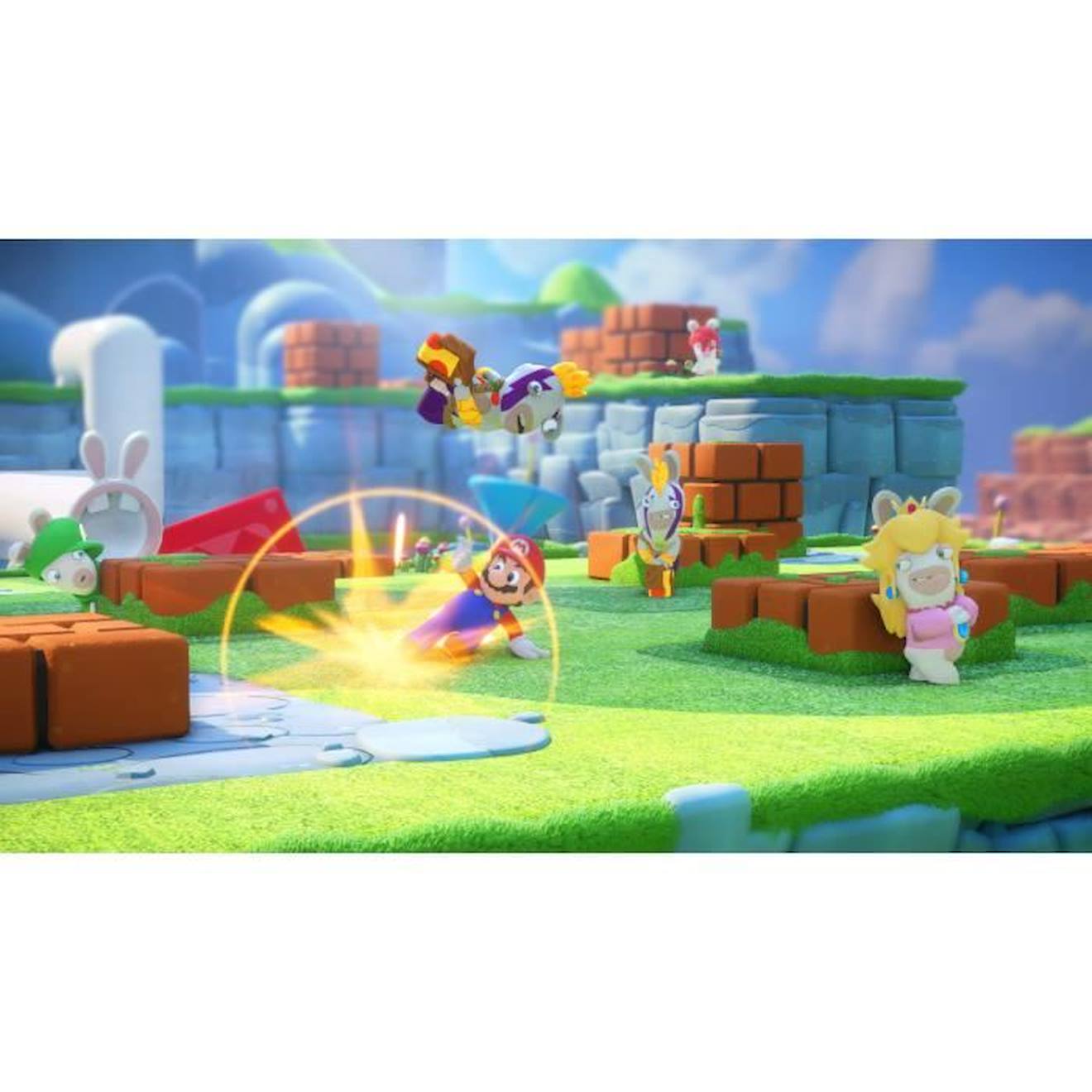 Mario + The Lapins Crétins Kingdom Battle - Edition Gold - Jeux