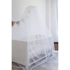 Ciel de lit - Blanc - pour bébé - 100% polyester - 2m  - vertbaudet enfant