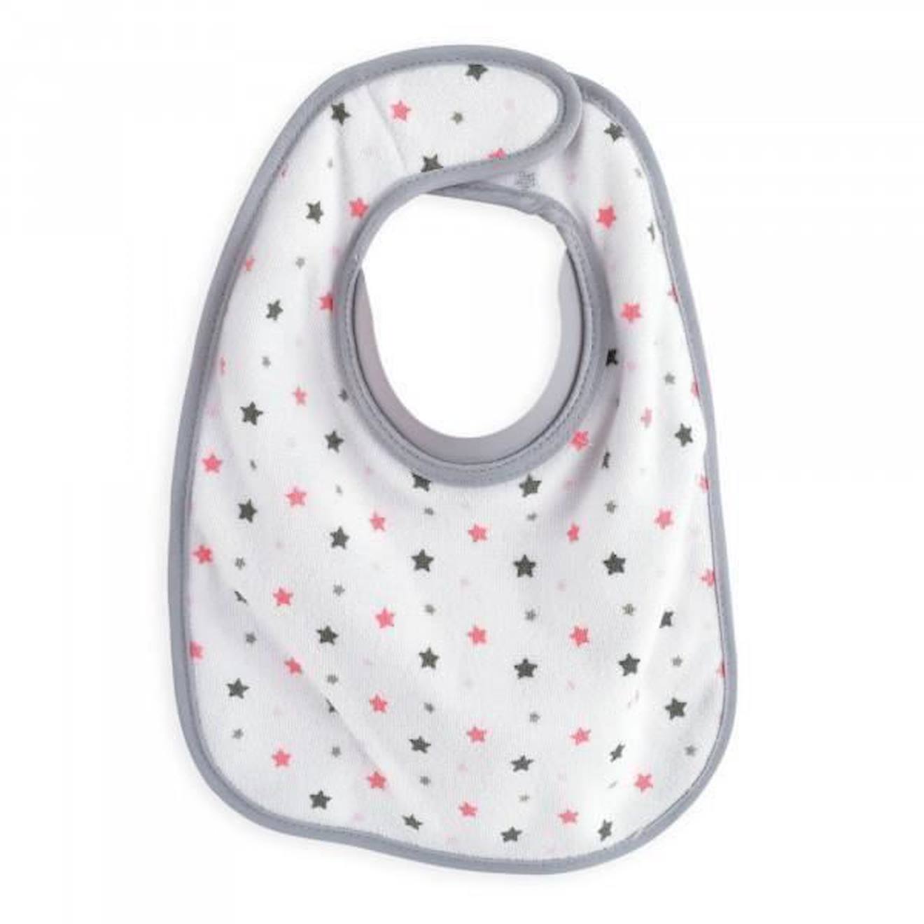 Baby Bites Bavoir pour enfants mangeur de requin - rose