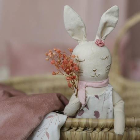 Poupée bébé - Lili la lapine - 25 cm - Rose - Fille - Naissance à 3 ans BLANC 2 - vertbaudet enfant 