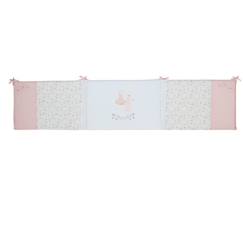Linge de maison et décoration-Linge de lit bébé-Tour de lit-Tour de lit 40x180 cm Rose et Lili