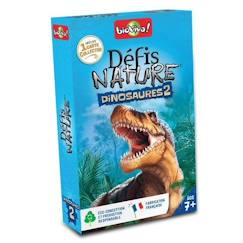 Jeu de cartes - BIOVIVA - Bioviva Défis Nature Dinosaures 2 version 2022 - Enfant - 25 min - Mixte  - vertbaudet enfant