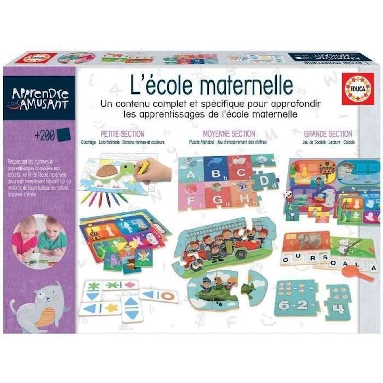 Educa - Kit Ecole Maternelle - Aca Bleu