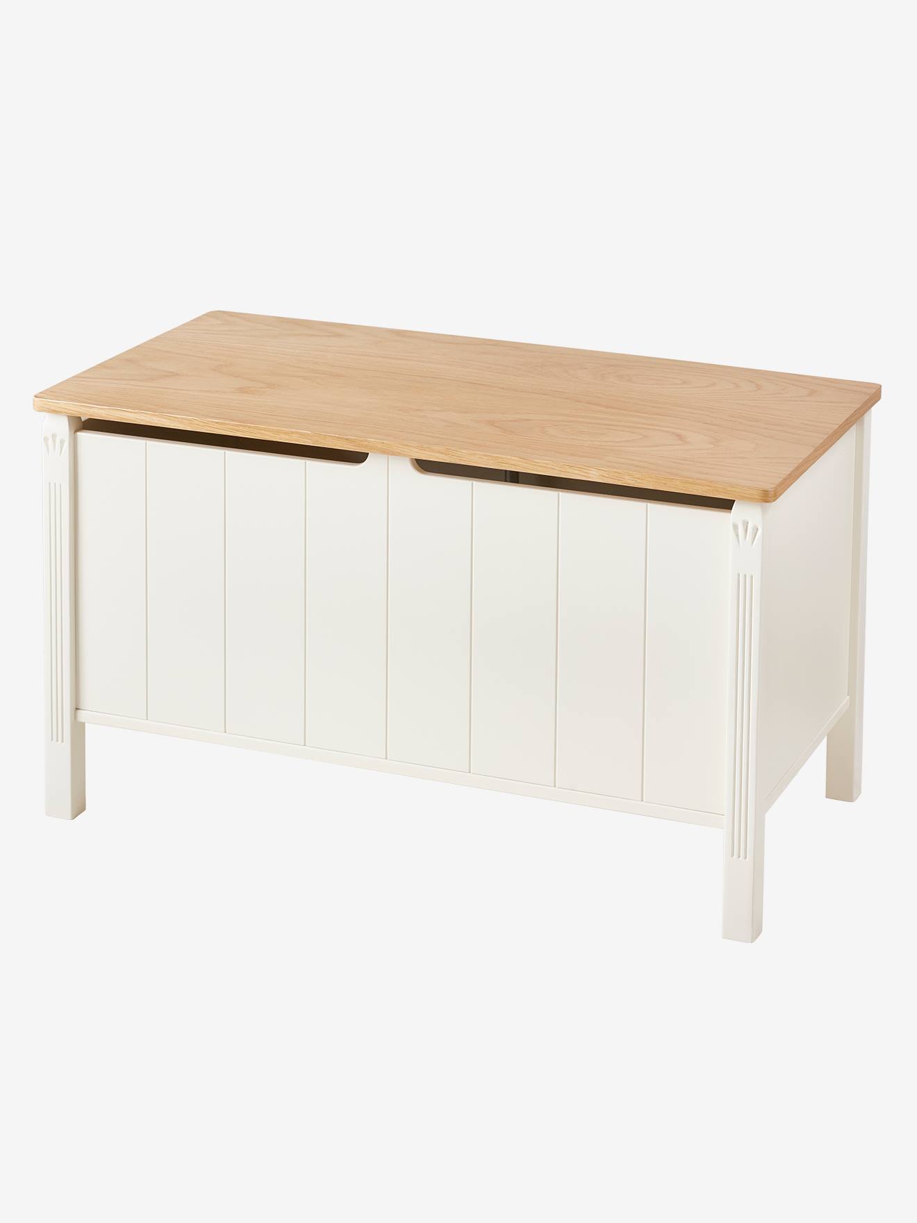 Coffre de rangement ligne HERITAGE beige (Vertbaudet) - Image 1