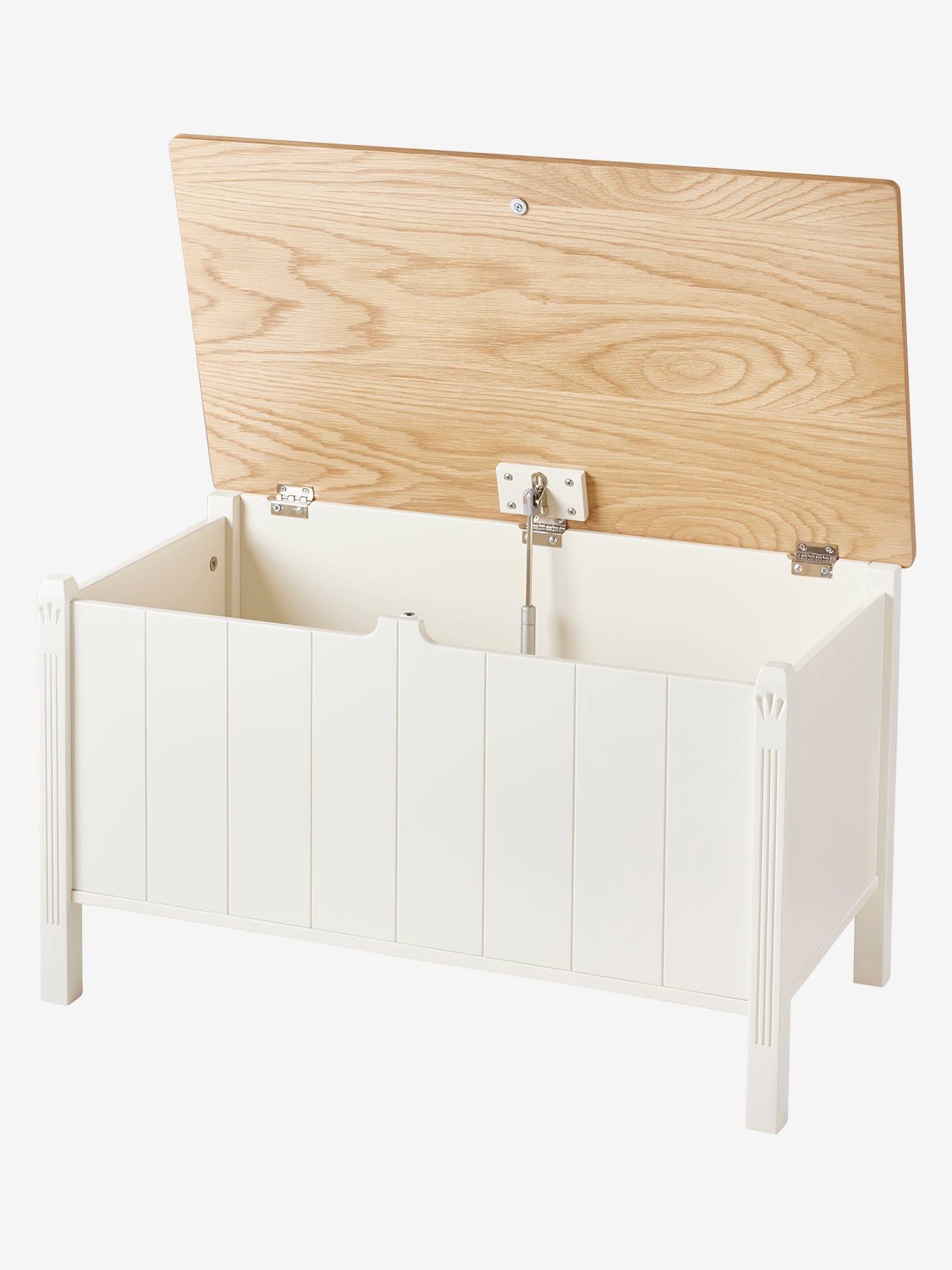 Coffre de rangement ligne HERITAGE beige (Vertbaudet) - Image 2
