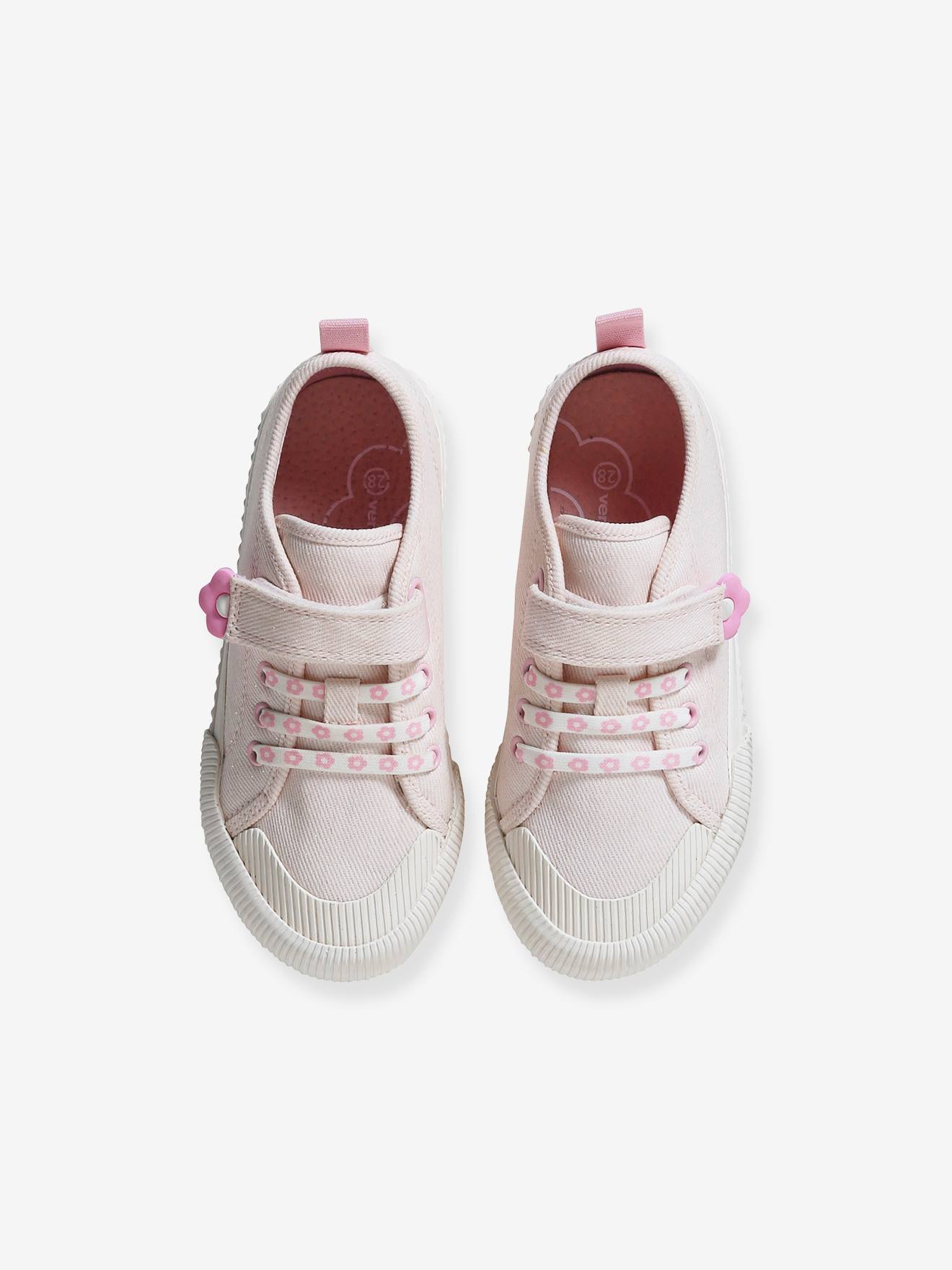 Baskets Fourrées Bébé Vertbaudet Rose Nude Pointure 20 - Lacets, Scratch Et Zip, Semelle Cuir, Imitation Fourrure