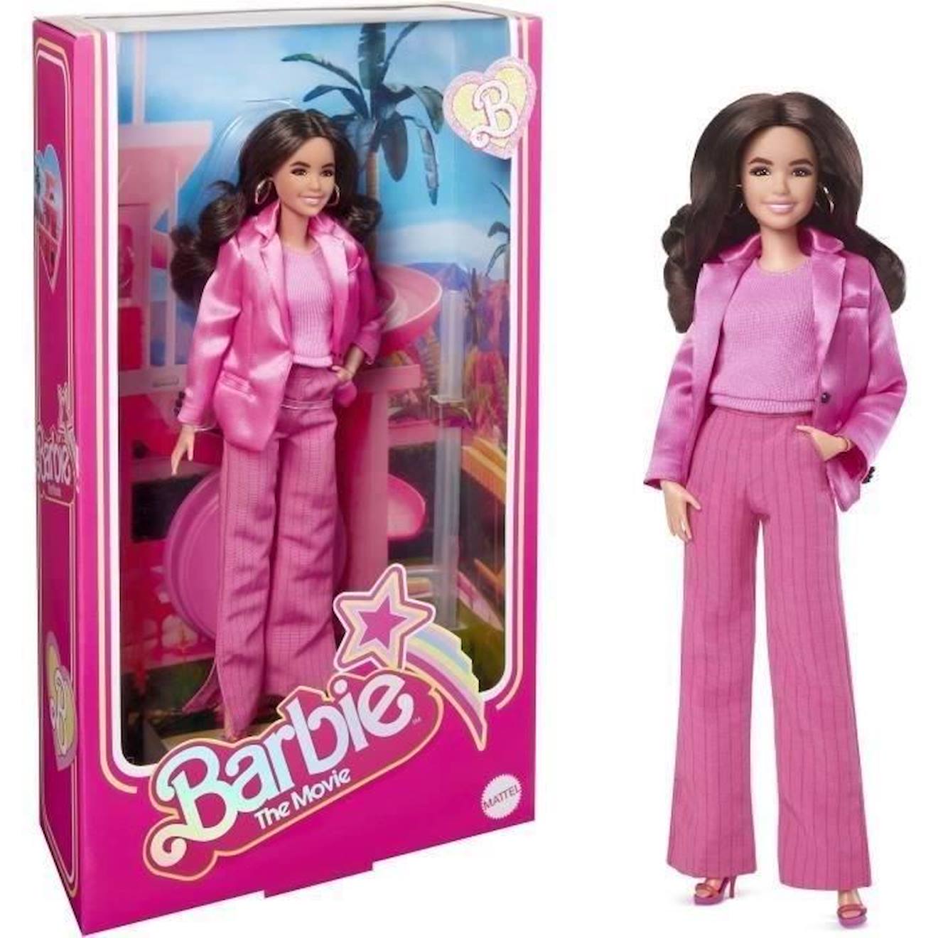 Barbie Le Film - Barbie Coffret Poupée Mannequin - Poupée De Collection - 6 Ans Et + Blanc