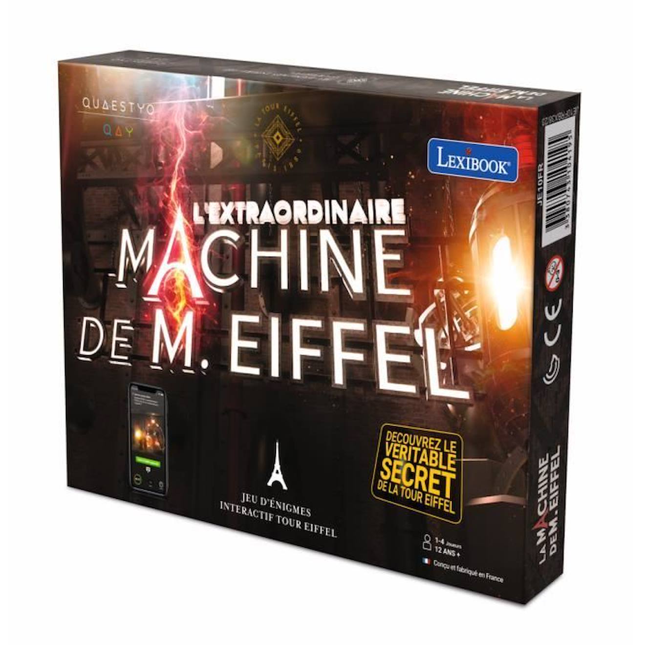 Jeu Éducatif - Lexibook - L'extraordinaire Machine De M. Eiffel - Tour Eiffel - Fabriqué En France N