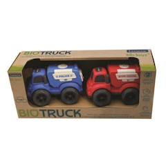 Petites Voitures - LEXIBOOK - Mini police+camion pompier - Rouge et bleu - Extérieur - Bébé  - vertbaudet enfant