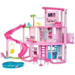 Jouet-Poupons et poupées-Barbie - Coffret Barbie Maison de Rêve - Maison de poupée - 3 ans et + - BARBIE - HMX10
