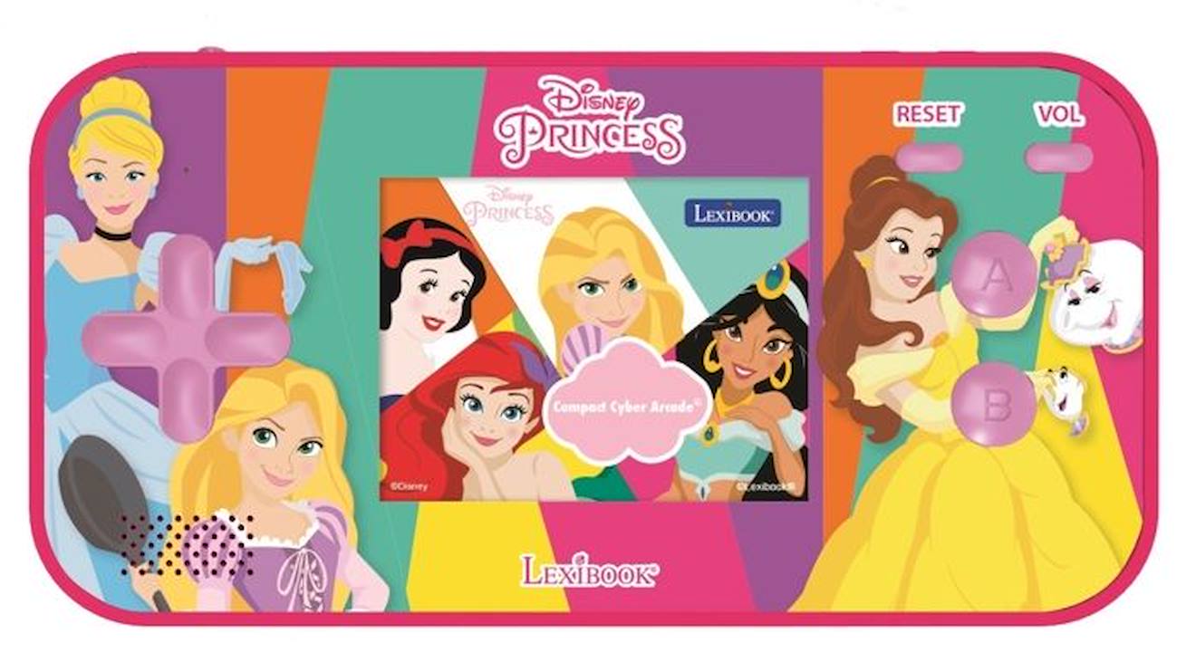 Console Portable Compact Cyber Arcade® Disney Princesses - Écran 2.5 150 Jeux Dont 10 Princesses Ros