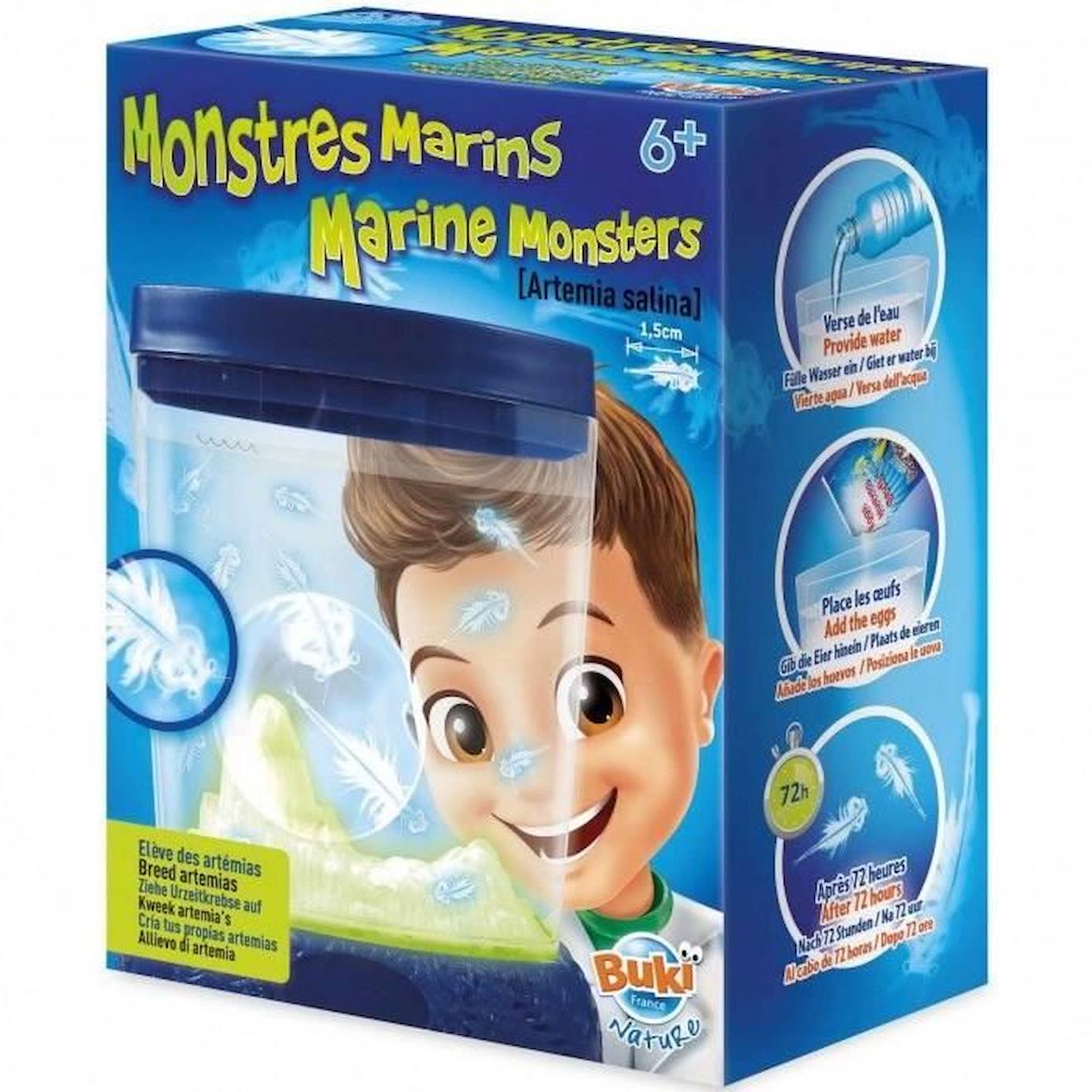 Monstres Marins - Buki France - Utilisation Intérieur - Enfant - Sciences Et Jeux Bleu
