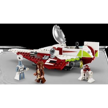 LEGO® Star Wars 75333 Le Chasseur Jedi d’Obi-Wan Kenobi, Jouet, Figurine Taun We et Droïde BLANC 3 - vertbaudet enfant 