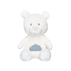 Doudou en velours blanc  - vertbaudet enfant