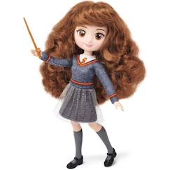 Harry Potter - Poupée Hermione 20cm - Uniforme de Poudlard + baguette magique - Wizarding world  - vertbaudet enfant