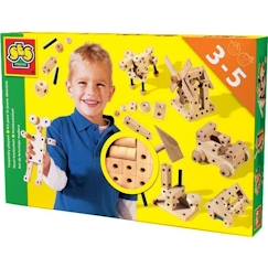 Jouet-Jeux d'imagination-SES CREATIVE Kit pour le jeune ébéniste - Jeu de construction de jouets - Bois